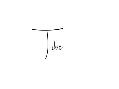 Also You can easily find your signature by using the search form. We will create Tibc name handwritten signature images for you free of cost using Andilay-7BmLP sign style. Tibc signature style 4 images and pictures png