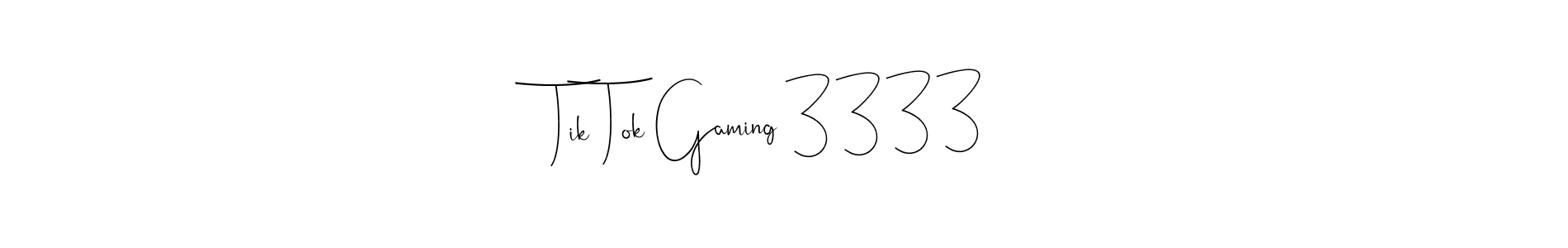 This is the best signature style for the Tik Tok Gaming 3333 name. Also you like these signature font (Andilay-7BmLP). Mix name signature. Tik Tok Gaming 3333 signature style 4 images and pictures png