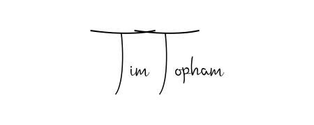 Style your name Tim Topham with confidence using Andilay-7BmLP signature design. Simple, elegant, and ready for immediate document use. Tim Topham signature style 4 images and pictures png