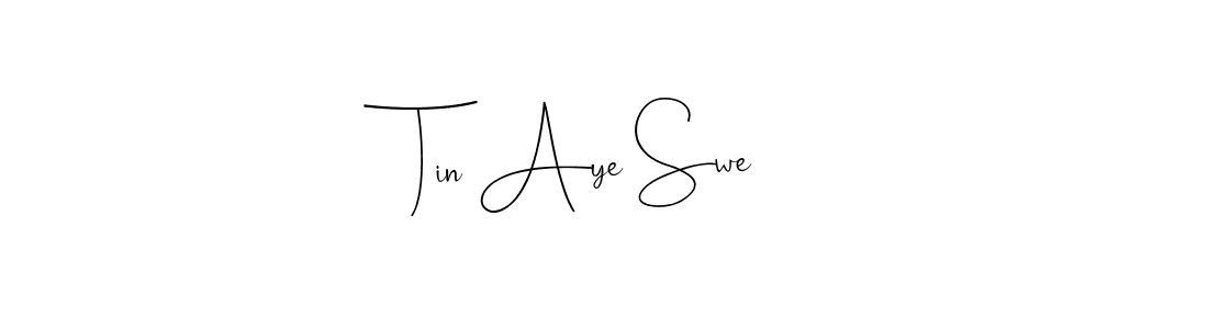 It looks lik you need a new signature style for name Tin Aye Swe. Design unique handwritten (Andilay-7BmLP) signature with our free signature maker in just a few clicks. Tin Aye Swe signature style 4 images and pictures png