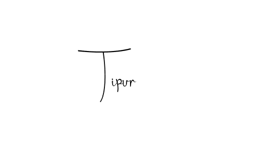 Make a beautiful signature design for name Tipur. With this signature (Andilay-7BmLP) style, you can create a handwritten signature for free. Tipur signature style 4 images and pictures png