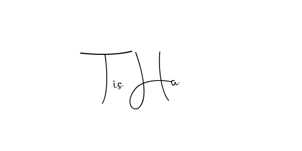 Similarly Andilay-7BmLP is the best handwritten signature design. Signature creator online .You can use it as an online autograph creator for name Tis Ha. Tis Ha signature style 4 images and pictures png