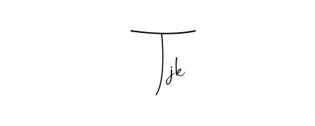 The Andilay-7BmLP handwriting style adds charm and authenticity to name Tjk. A wonderful choice for personal thank-you notes. Tjk signature style 4 images and pictures png