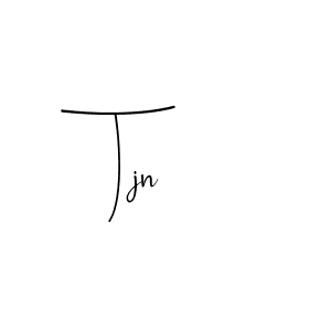 Make a beautiful signature design for name Tjn. With this signature (Andilay-7BmLP) style, you can create a handwritten signature for free. Tjn signature style 4 images and pictures png