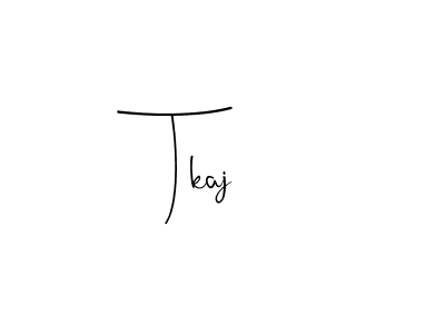 Also You can easily find your signature by using the search form. We will create Tkaj name handwritten signature images for you free of cost using Andilay-7BmLP sign style. Tkaj signature style 4 images and pictures png