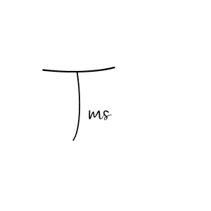 Make a beautiful signature design for name Tms. Use this online signature maker to create a handwritten signature for free. Tms signature style 4 images and pictures png