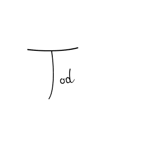 Also we have Tod name is the best signature style. Create professional handwritten signature collection using Andilay-7BmLP autograph style. Tod signature style 4 images and pictures png