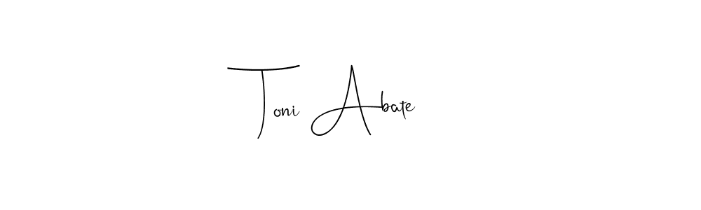 Best and Professional Signature Style for Toni Abate. Andilay-7BmLP Best Signature Style Collection. Toni Abate signature style 4 images and pictures png