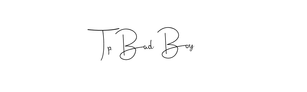 See photos of Tp Bad Boy official signature by Spectra . Check more albums & portfolios. Read reviews & check more about Andilay-7BmLP font. Tp Bad Boy signature style 4 images and pictures png
