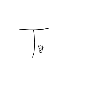 Also we have Tpj name is the best signature style. Create professional handwritten signature collection using Andilay-7BmLP autograph style. Tpj signature style 4 images and pictures png