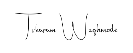 Give your name Tukaram Waghmode an exquisite flair with the Andilay-7BmLP script font. Ideal for contracts, resumes, and formal letterheads. Tukaram Waghmode signature style 4 images and pictures png