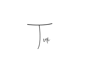 How to Draw Tuli signature style? Andilay-7BmLP is a latest design signature styles for name Tuli. Tuli signature style 4 images and pictures png