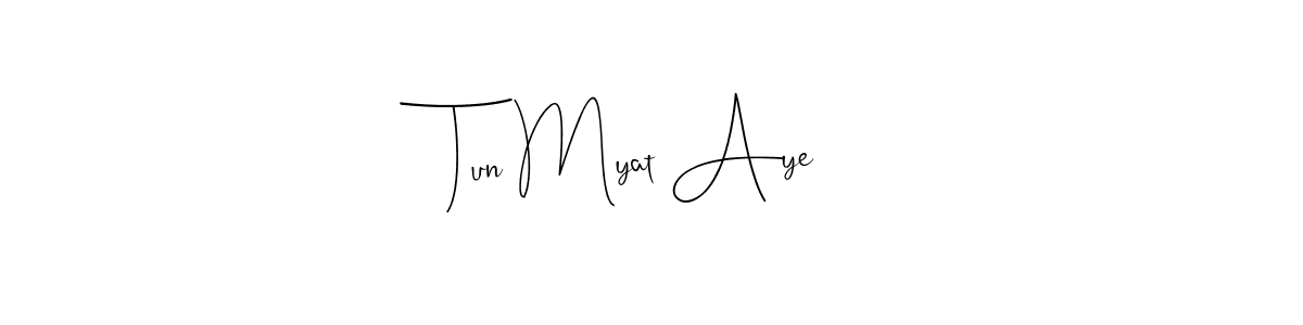 Check out images of Autograph of Tun Myat Aye name. Actor Tun Myat Aye Signature Style. Andilay-7BmLP is a professional sign style online. Tun Myat Aye signature style 4 images and pictures png