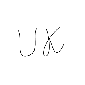 Use a signature maker to create a handwritten signature online. With this signature software, you can design (Andilay-7BmLP) your own signature for name U K. U K signature style 4 images and pictures png