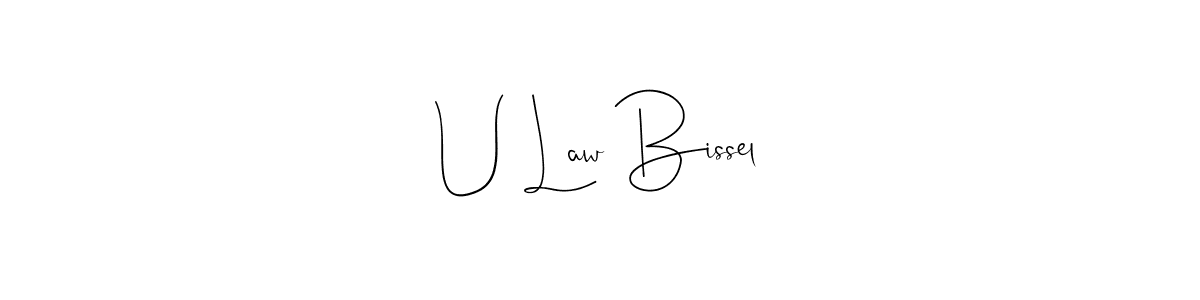 How to Draw U Law Bissel signature style? Andilay-7BmLP is a latest design signature styles for name U Law Bissel. U Law Bissel signature style 4 images and pictures png