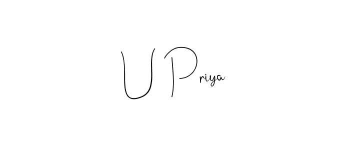 This is the best signature style for the U Priya name. Also you like these signature font (Andilay-7BmLP). Mix name signature. U Priya signature style 4 images and pictures png