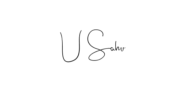 How to Draw U Sahu signature style? Andilay-7BmLP is a latest design signature styles for name U Sahu. U Sahu signature style 4 images and pictures png