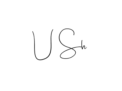 Once you've used our free online signature maker to create your best signature Andilay-7BmLP style, it's time to enjoy all of the benefits that U Sh name signing documents. U Sh signature style 4 images and pictures png