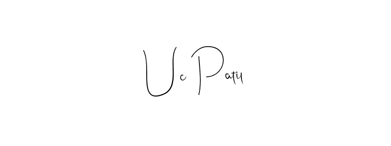 How to Draw Uc Patil signature style? Andilay-7BmLP is a latest design signature styles for name Uc Patil. Uc Patil signature style 4 images and pictures png