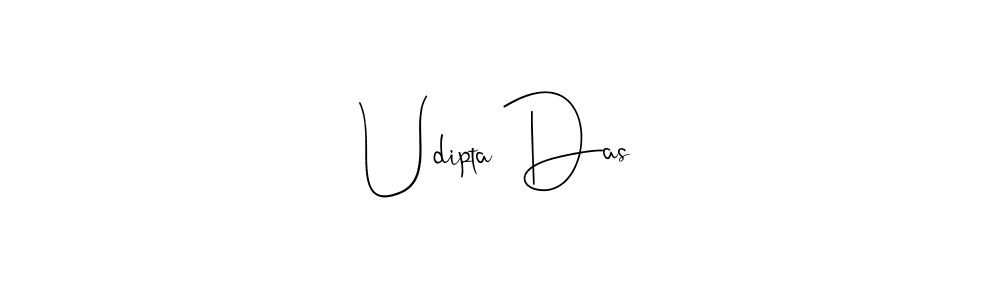 if you are searching for the best signature style for your name Udipta Das. so please give up your signature search. here we have designed multiple signature styles  using Andilay-7BmLP. Udipta Das signature style 4 images and pictures png