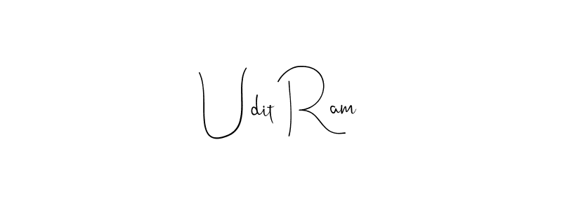 How to make Udit Ram signature? Andilay-7BmLP is a professional autograph style. Create handwritten signature for Udit Ram name. Udit Ram signature style 4 images and pictures png