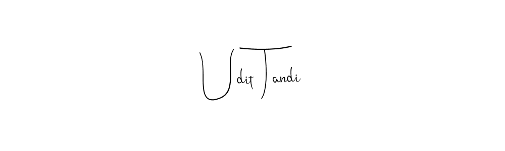 The best way (Andilay-7BmLP) to make a short signature is to pick only two or three words in your name. The name Udit Tandi include a total of six letters. For converting this name. Udit Tandi signature style 4 images and pictures png