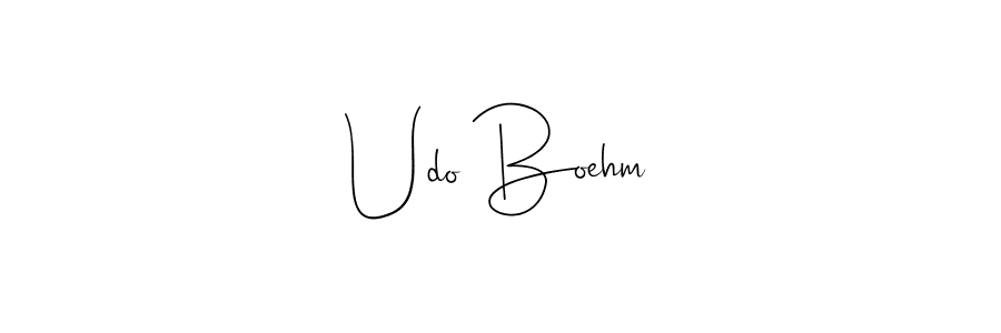 if you are searching for the best signature style for your name Udo Boehm. so please give up your signature search. here we have designed multiple signature styles  using Andilay-7BmLP. Udo Boehm signature style 4 images and pictures png