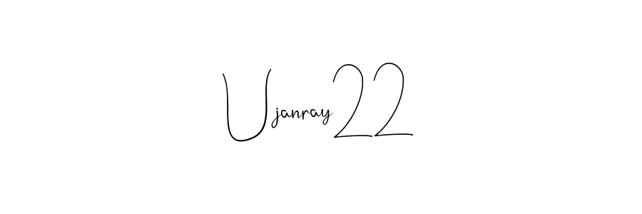Here are the top 10 professional signature styles for the name Ujanray22. These are the best autograph styles you can use for your name. Ujanray22 signature style 4 images and pictures png