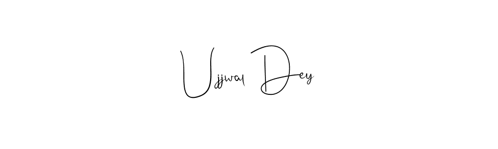 This is the best signature style for the Ujjwal Dey name. Also you like these signature font (Andilay-7BmLP). Mix name signature. Ujjwal Dey signature style 4 images and pictures png
