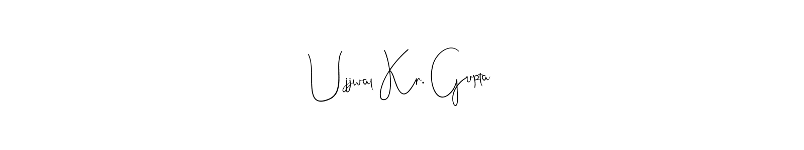 See photos of Ujjwal Kr. Gupta official signature by Spectra . Check more albums & portfolios. Read reviews & check more about Andilay-7BmLP font. Ujjwal Kr. Gupta signature style 4 images and pictures png