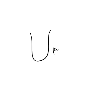 Create a beautiful signature design for name Ula. With this signature (Andilay-7BmLP) fonts, you can make a handwritten signature for free. Ula signature style 4 images and pictures png