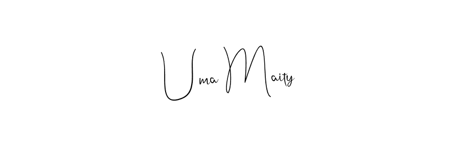 Here are the top 10 professional signature styles for the name Uma Maity. These are the best autograph styles you can use for your name. Uma Maity signature style 4 images and pictures png