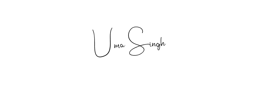 It looks lik you need a new signature style for name Uma Singh. Design unique handwritten (Andilay-7BmLP) signature with our free signature maker in just a few clicks. Uma Singh signature style 4 images and pictures png