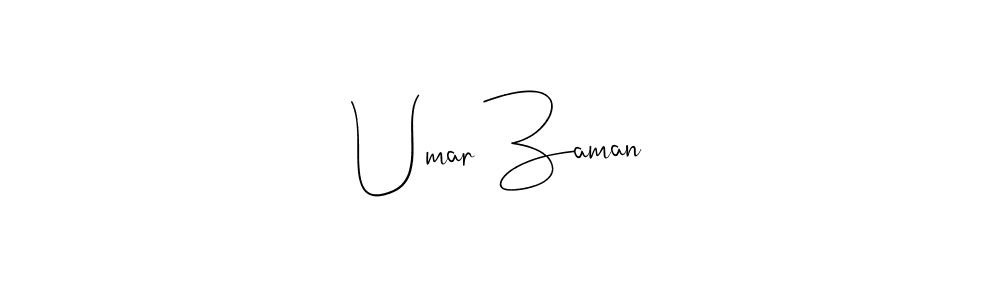 How to make Umar Zaman signature? Andilay-7BmLP is a professional autograph style. Create handwritten signature for Umar Zaman name. Umar Zaman signature style 4 images and pictures png