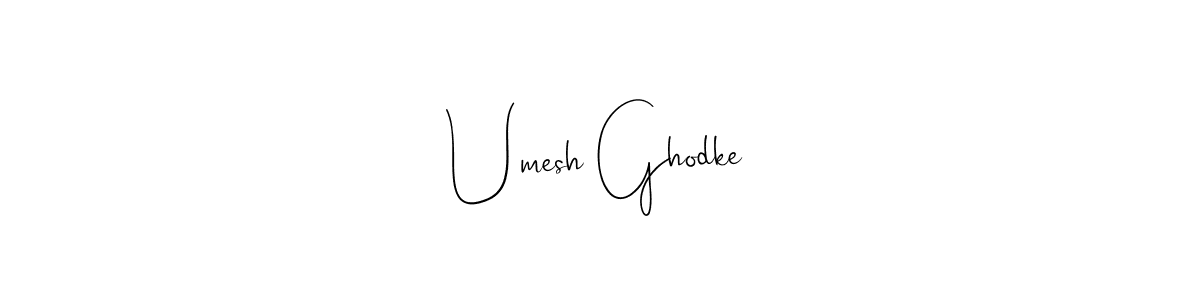 The best way (Andilay-7BmLP) to make a short signature is to pick only two or three words in your name. The name Umesh Ghodke include a total of six letters. For converting this name. Umesh Ghodke signature style 4 images and pictures png