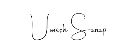 It looks like you need a new signature style for name Umesh Sanap. Design unique handwritten (Andilay-7BmLP) signature with our free signature maker in just a few clicks. Umesh Sanap signature style 4 images and pictures png