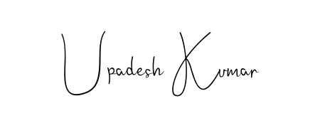 You should practise on your own different ways (Andilay-7BmLP) to write your name (Upadesh Kumar) in signature. Don't let someone else do it for you. Upadesh Kumar signature style 4 images and pictures png