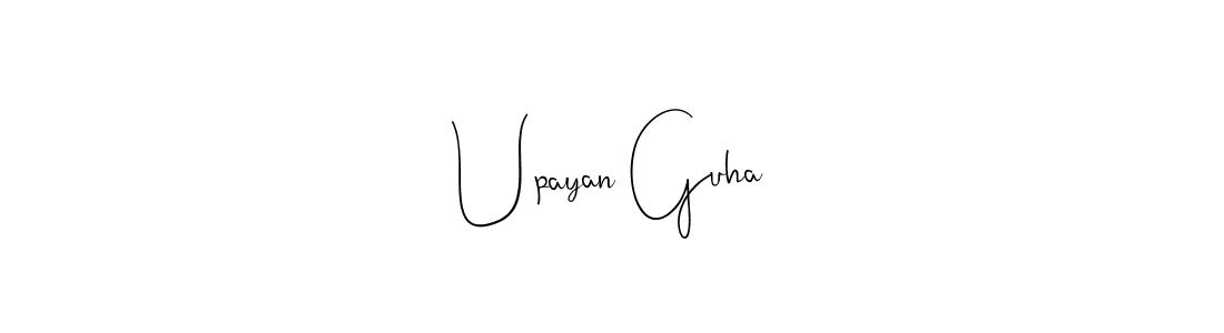 It looks lik you need a new signature style for name Upayan Guha. Design unique handwritten (Andilay-7BmLP) signature with our free signature maker in just a few clicks. Upayan Guha signature style 4 images and pictures png