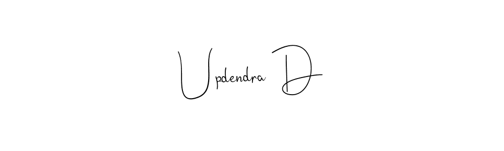 Best and Professional Signature Style for Updendra D. Andilay-7BmLP Best Signature Style Collection. Updendra D signature style 4 images and pictures png