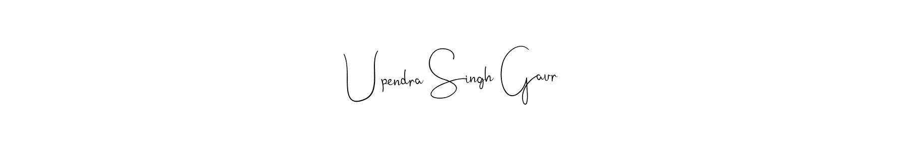 Check out images of Autograph of Upendra Singh Gaur name. Actor Upendra Singh Gaur Signature Style. Andilay-7BmLP is a professional sign style online. Upendra Singh Gaur signature style 4 images and pictures png