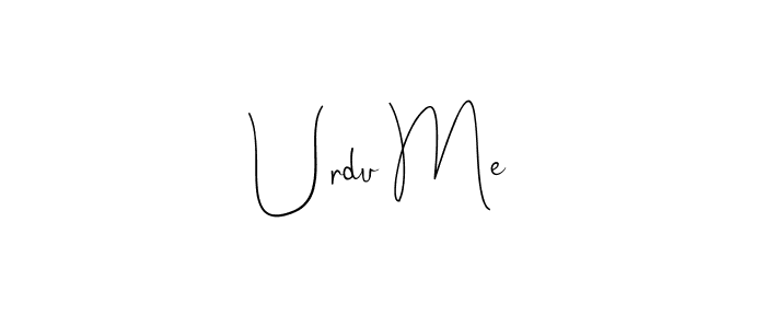 See photos of Urdu Me official signature by Spectra . Check more albums & portfolios. Read reviews & check more about Andilay-7BmLP font. Urdu Me signature style 4 images and pictures png