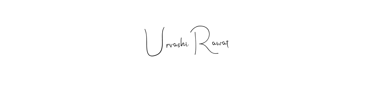 Design your own signature with our free online signature maker. With this signature software, you can create a handwritten (Andilay-7BmLP) signature for name Urvashi Rawat. Urvashi Rawat signature style 4 images and pictures png