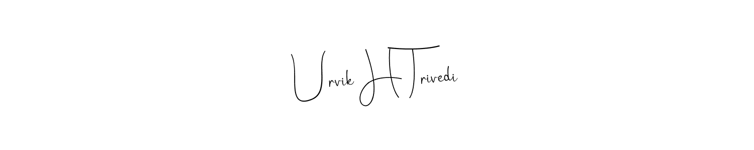See photos of Urvik H Trivedi official signature by Spectra . Check more albums & portfolios. Read reviews & check more about Andilay-7BmLP font. Urvik H Trivedi signature style 4 images and pictures png