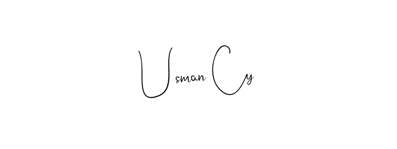 Once you've used our free online signature maker to create your best signature Andilay-7BmLP style, it's time to enjoy all of the benefits that Usman Cy name signing documents. Usman Cy signature style 4 images and pictures png