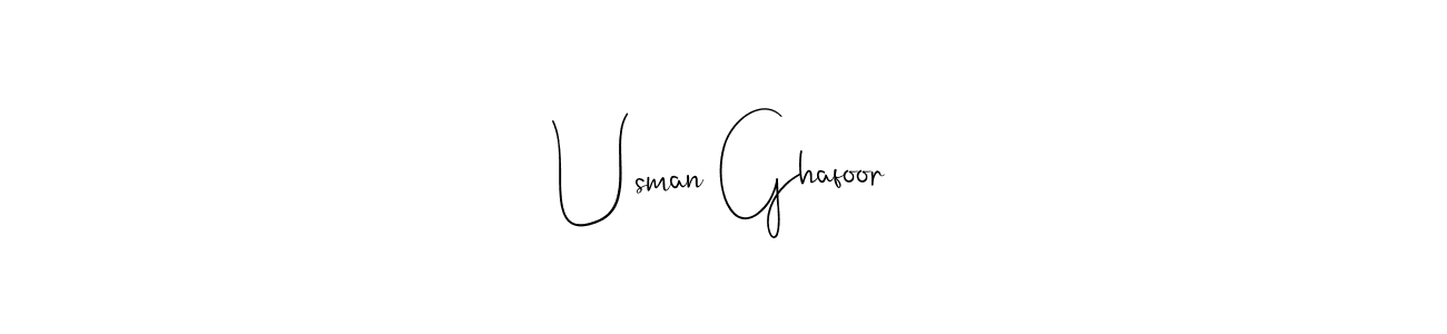 How to Draw Usman Ghafoor signature style? Andilay-7BmLP is a latest design signature styles for name Usman Ghafoor. Usman Ghafoor signature style 4 images and pictures png