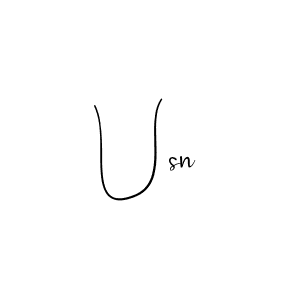 How to Draw Usn signature style? Andilay-7BmLP is a latest design signature styles for name Usn. Usn signature style 4 images and pictures png