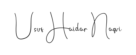 Once you've used our free online signature maker to create your best signature Andilay-7BmLP style, it's time to enjoy signing your documents with Usuf Haidar Naqvi name. Usuf Haidar Naqvi signature style 4 images and pictures png