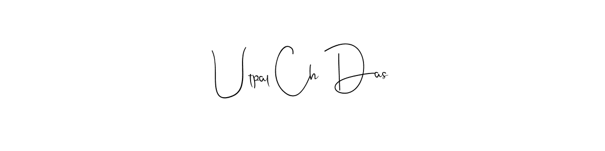 Also You can easily find your signature by using the search form. We will create Utpal Ch Das name handwritten signature images for you free of cost using Andilay-7BmLP sign style. Utpal Ch Das signature style 4 images and pictures png