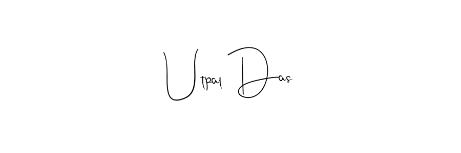 You should practise on your own different ways (Andilay-7BmLP) to write your name (Utpal Das) in signature. don't let someone else do it for you. Utpal Das signature style 4 images and pictures png