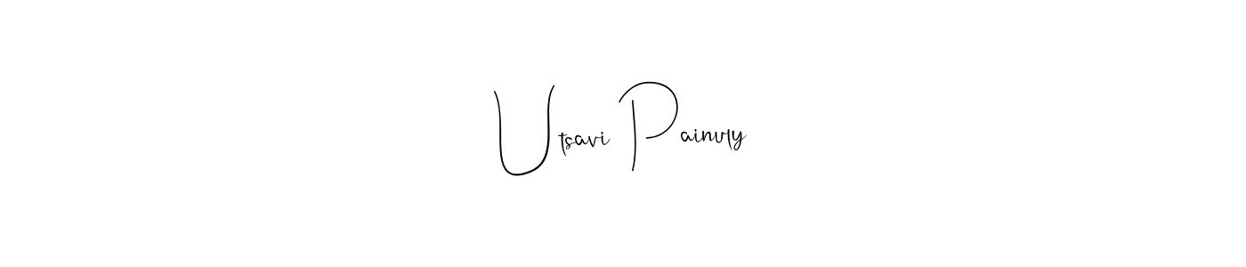 Also You can easily find your signature by using the search form. We will create Utsavi Painuly name handwritten signature images for you free of cost using Andilay-7BmLP sign style. Utsavi Painuly signature style 4 images and pictures png